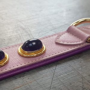 Obroża dla psa z ozdobami